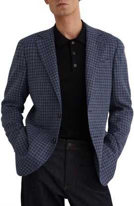 Reiss Reiss Romana Houndstooth Check Sport Coat