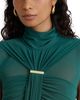 Reiss Reiss Ruched Sleeveless Dress - 4