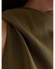 Reiss Reiss Sabine Satin Cape Maxi Dress - 5