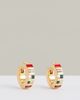 Reiss Reiss Sadie Crystal Huggie Hoop Earrings - 5