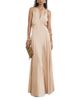 Reiss Reiss Satin Halter Neck Maxi Dress - 1