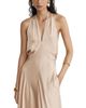 Reiss Reiss Satin Halter Neck Maxi Dress - 2