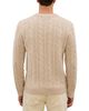 Reiss Reiss Saunders Long Sleeved Crewneck Cable Cashmere Blend Sweater - 3