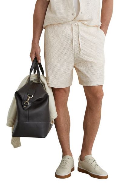 Reiss Reiss Sedaros Mesh Drawstring Shorts
