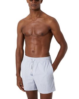 Reiss Reiss Seersucker 4.9 Drawstring Shorts