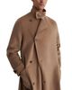 Reiss Reiss Selation Wool Blend Tie Waist Long Overcoat - 4