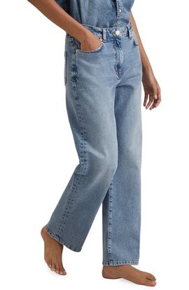 Reiss Reiss Selin High Waist Wide Leg Jeans