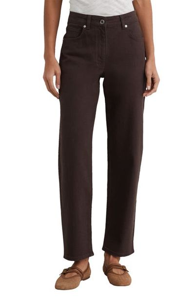 Reiss Reiss Selin Mid Rise Straight Leg Jeans