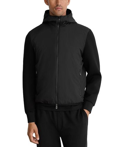 Reiss Reiss Shiels Technical Fabric Zip Up Jacket