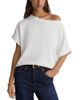 Reiss Reiss Sia Cotton Off-the-Shoulder Tee - 1