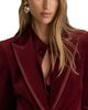 Reiss Reiss Single Breasted Velvet Blazer - 4