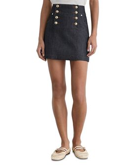 Reiss Reiss Skylar Denim Mini Skirt