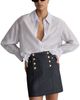 Reiss Reiss Skylar Denim Mini Skirt - 4