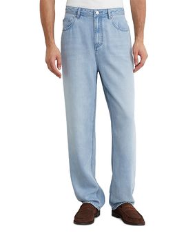 Reiss Reiss Sloane Relaxed Straight Fit 30.3 Jeans in Light Wash