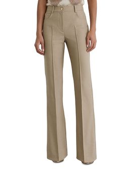 Reiss Reiss Sofia Mid Rise Flare Leg Pants