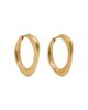 Reiss Reiss Sofia Sculptural Hoop Earrings - 1
