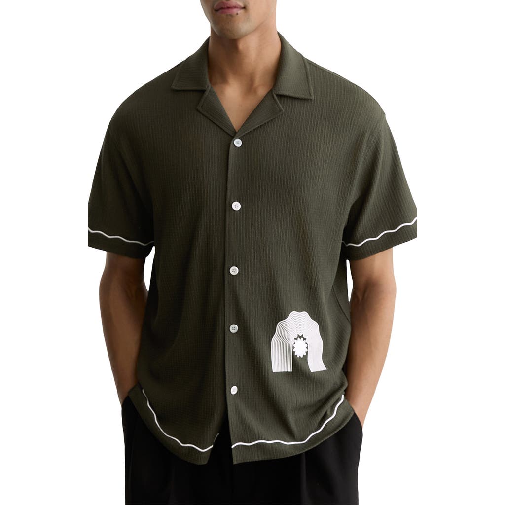 Reiss Reiss Solano Camp Shirt