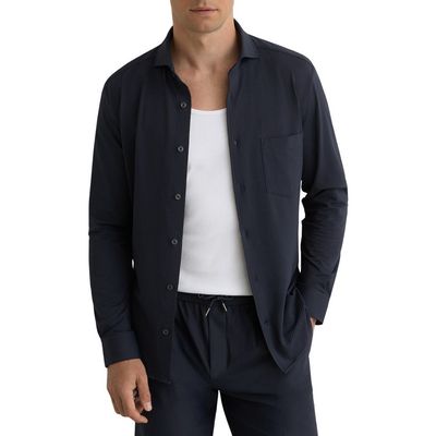 Reiss Reiss Solarko Seersucker Button-Up Shirt