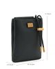 Reiss Reiss Solene Grained Leather Phone Crossbody - 5