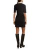 Reiss Reiss Sophie Contrast Collar Knitted Mini Dress - 4