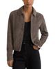 Reiss Reiss Sorina Suede Zip Front Jacket - 1