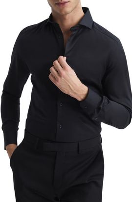 Reiss Reiss Storm Slim Fit Button-Up Shirt