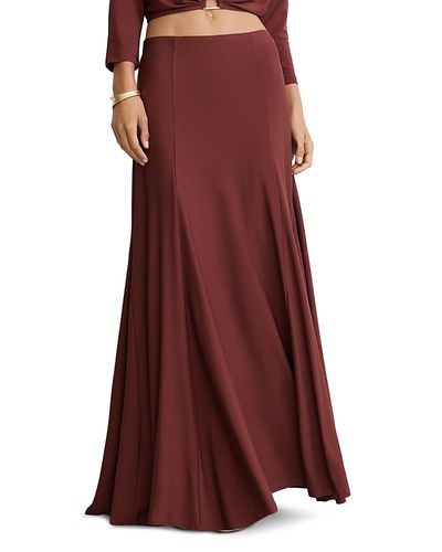Reiss Reiss Stretch Jersey Maxi Skirt