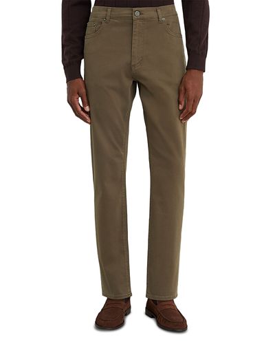 Reiss Reiss Sunset Cotton Blend Slim Fit 31.5 Jeans in Washed Green