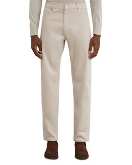 Reiss Reiss Sunset Cotton Blend Slim Fit 31.5 Jeans in Washed Stone