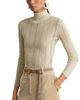 Reiss Reiss Sutton Mesh Openwork Roll Neck Top - 1