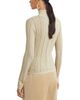 Reiss Reiss Sutton Mesh Openwork Roll Neck Top - 3