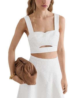 Reiss Reiss Tara Crop Top