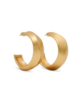Reiss Reiss Tara Twist Hoop Earrings, 1.6 diameter