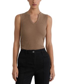 Reiss Reiss Thena Cotton Stretch Tank Top