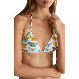 Reiss Reiss Thia Butterfly Triangle Bikini Top