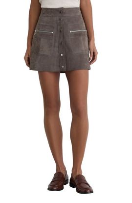Reiss Reiss Tia Suede Miniskirt