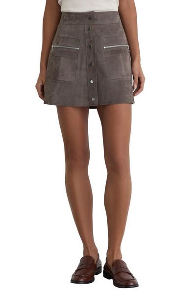Reiss Reiss Tia Suede Miniskirt