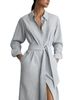 Reiss Reiss Tie Detail Shirt Dress - 4