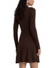 Reiss Reiss Tilly Cable Knit Flippy Dress - 3
