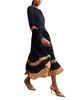 Reiss Reiss Tori Color Blocked Pleated Dress - 3