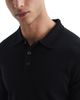 Reiss Reiss Trafford Merino Wool Slim Fit Long Sleeve Polo Shirt - 5