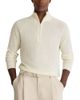 Reiss Reiss Tristan Half Zip Raglan Waffle Sweater - 1