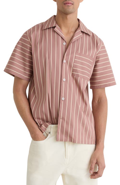 Reiss Reiss Vanfleet Striped Camp Shirt