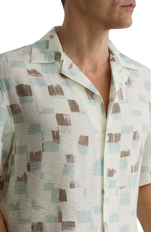 Reiss Reiss Vespucci Linen Camp Shirt