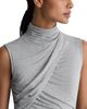 Reiss Reiss Wanda Ruched High Neck Top - 3