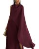 Reiss Reiss Winnie One Shoulder Cape Dress - 3