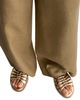 Reiss Reiss Women's Agnes Metallic Leather Sandals - 2