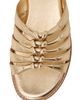 Reiss Reiss Women's Agnes Metallic Leather Sandals - 6