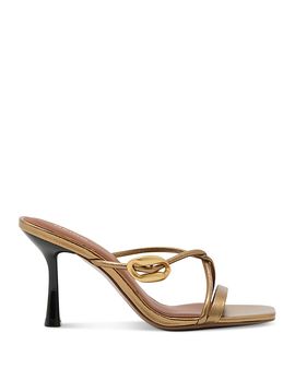 Reiss Reiss Women's Alex Metallic Sandals