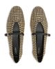 Reiss Reiss Women's Davina Raffia Effect Ballet Flats - 1